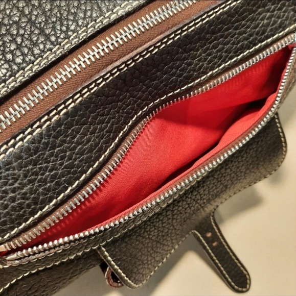 Dooney Bourke LRG Front Pocket Hobo - Brown2 - Picture 7 of 16